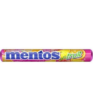 Mentos Mixed Fruit (Pack of 15) Candy Roll Fruit Non Melting Holiday Party Concessions Office - Buy Online on GoSupps.com