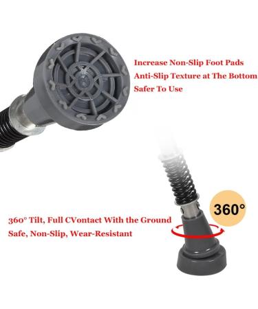 Crutches for Adults with Damping Spring Crutches with Soft Ergonomic Handle Grips Forearm Crutches Walking Crutches Post Injury Or Surgery Support for Elderly Handicapped Disabled Adults Fashionable - Buy Online on GoSupps.com