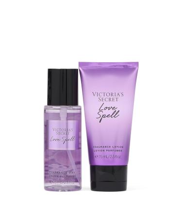 Victoria Love Spell Mini Fragrance Duo Gift Set Notes of Cherry Blossom and Fresh Peach - Buy Online on GoSupps.com