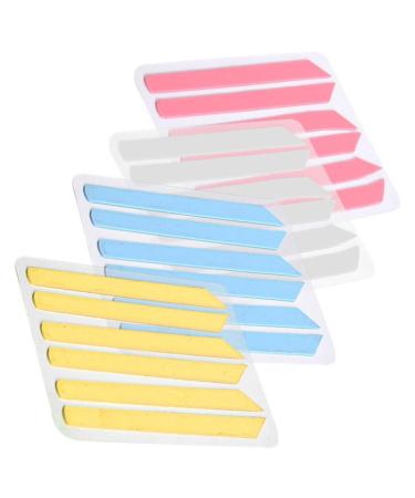 PATKAW Lash Lift Ribbon Pads 4 Sheets Silicone Eyelash Perming Curler Soft Stripes Perm Pad Reusable Eyelash Lift Rods Shields DIY Salon Makeup Beauty Tool