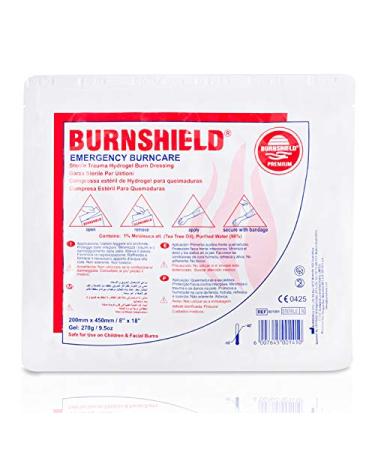 LEINAWERKE 41082 BURNSHIELD face mask 20 cm x 45 cm 1 pc.