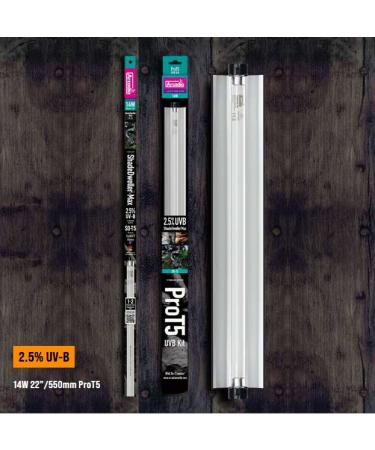 Arcadia ShadeDweller-MAX ProT5 UVB Kit 14W 2.5% UV-B