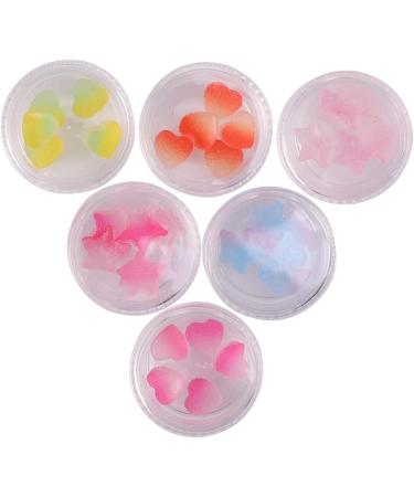 Housoutil 2 Sets Ceramic Slices Nail Art Sticker Nail Art Slices Diy Nail Art Accessories Dog Treat Jar Nail Sticker Pink Bow Headband Resin Phone Charm Makeup Heart 3d 4X4X2cmx2pcs As Shown Ax2pcs - Buy Online on GoSupps.com