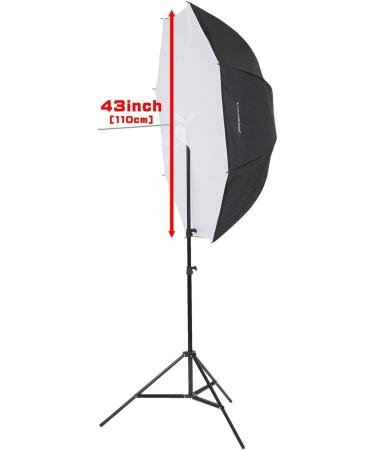 Unplugged Studio 43 inch Box Umbrella (Diffuser Type) UN-006 - 43 Diffuser Type - Buy Online on GoSupps.com