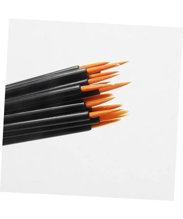 Ipetboom 100pcs Eyeliner Makeup Brush Fine Eyeliner Brush Disposable Eyeliner Fake Eyelashes With Hat - Buy Online on GoSupps.com