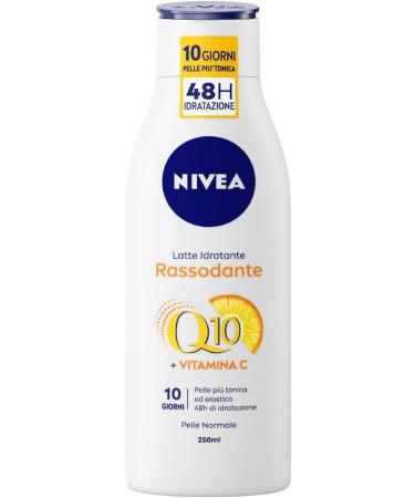 Nivea Firming Moisturising Milk Q10 Vitamin C Normal Body Cream 2 Packs of 250 ml 2 ml (Pack of 250)