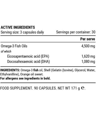Ultra Omega Pillar Performance Impact Advantage - Buy Online on GoSupps.com