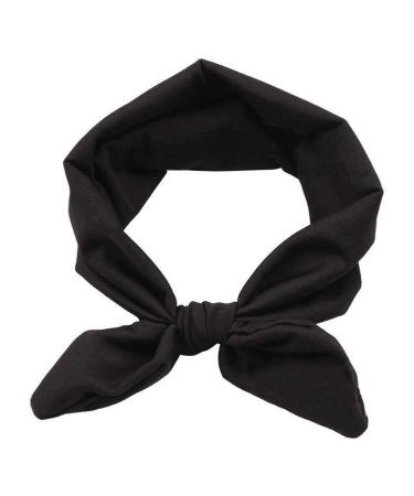 Yuyeran 4PCS Women Elastic Bow Hairband Set - Turban Knot Bunny Ears Headband for Hair Accessories - Buy Online on GoSupps.com