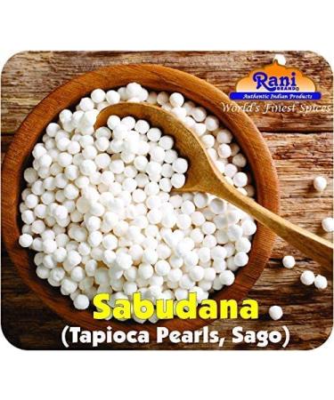 Rani Sabudana (Tapioca / Sago) Pearls 28oz (800g)  All Natural | Vegan | No Colors | NON-GMO | Indian Origin 1.75 Pound (Pack of 1) - Buy Online on GoSupps.com