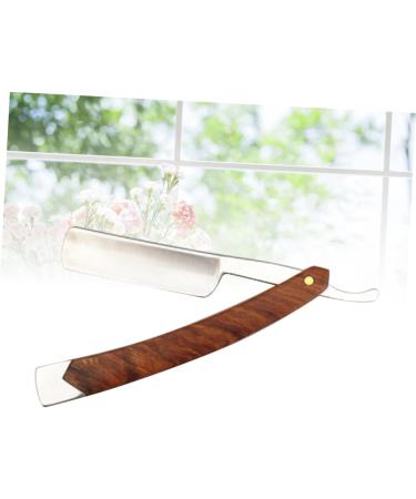 Magiclulu Professional Razor Blade - Stainless Steel Manual Razor for Men | Rustproof Hairdresser Tool - Buy Online on GoSupps.com