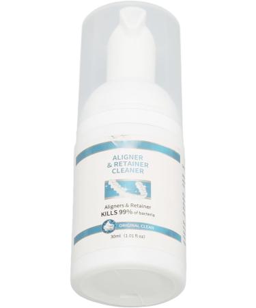 Spots Removal Aligner Cleaner with Mint Extract - Refreshing Foam for Braces & Aligners | 30 ml Safe & Effective Care - Buy Online on GoSupps.com
