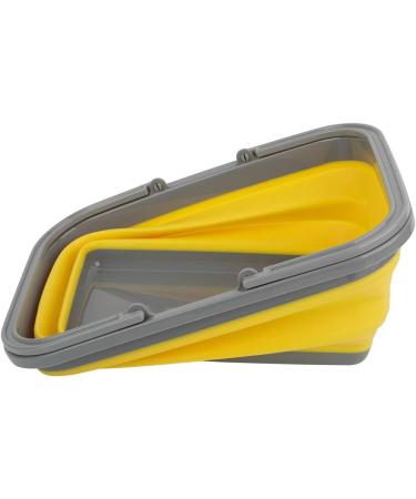 Tiawudi 2 Pack Collapsible Sink - 2.25 Gal / 8.5L - For Washing Dishes, Camping, Hiking - Orange/Yellow - Compact & Portable - Buy Online on GoSupps.com