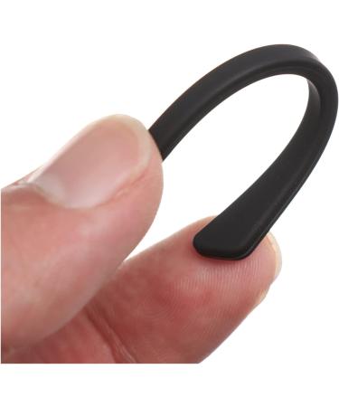 Willwa 4 Pairs of Non-Slip Silicone Ear Bricks for Glasses - Adjustable Tip Holder Accessories | 69mm Svart - Buy Online on GoSupps.com
