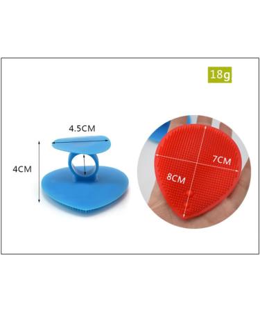 FRCOLOR 8 Pieces Facial Washer Eye Plate Suction Cup Face Massage Teen Silicone Cleaning Brush Face Sponge Face Brush Face Massage Brush Gentle Scrubbing Sink mediumx2pcs - Buy Online on GoSupps.com