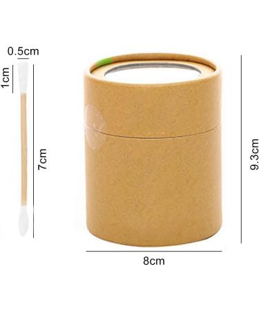 400 Cotton Swabs - 7cm Bamboo Double Precision Tips | 2 Packs of 200 - Eco-Friendly Cleaning Solution - Buy Online on GoSupps.com