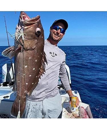 Glow Squid Deep Drop Tilefish Rig - 5 Hook Bottom Fishing Rig for Tilefish, Grouper, and Snapper - Buy Online on GoSupps.com