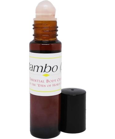 Mambo - Type LC For Men Scented Body Oil Fragrance Roll-On - Dark Red - 1/3 oz. - ID#35192 0.33 Fl Oz (Pack of 1)