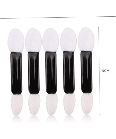 50pcs Disposable Double Ended Sponge Eye Shadow Applicators Dual Sided Eyeshadow Brush Sponge Tipped Oval Makeup Applicator - Buy Online on GoSupps.com
