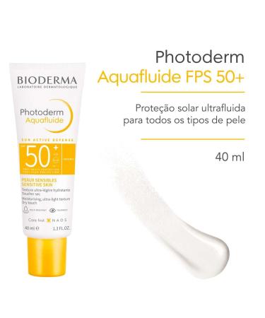 Bioderma Photoderm Max Aquafluide SPF 50+ Untinted - Best Sunscreen for All Skin Types | Shop Internationally - Buy Online on GoSupps.com