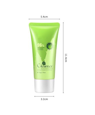 TUOSHITONG 2 Pcs Face Wash with Aloe Vera Ultra Gentle Foaming Daily Cleanser Cleansing & Hydration Without Over Drying Moisturizing Daily Wash for Sensitive Dry & Oily Skin - Buy Online on GoSupps.com