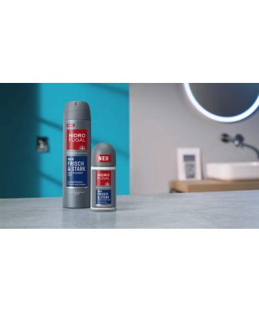 Men Fresh & Stark Roll-On 50ml - Strong Antiperspirant & Refreshing Fragrance | Alcohol-Free Deodorant for Men - Buy Online on GoSupps.com