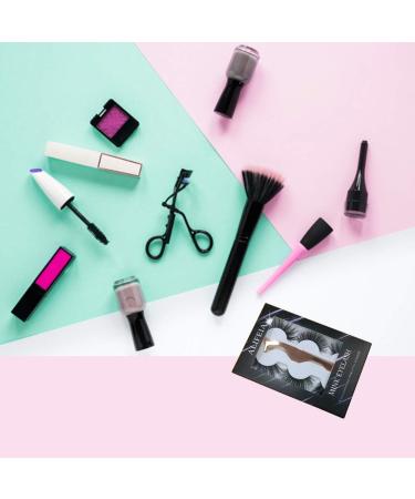 3 Styles False Eyelashes Synthetic Fiber Material 3D Mink Lashes 100% Handmade Natural Fluffy Long Soft Reusable Fake Eyelashes with Eyelash Applicator (3 Pairs) - Buy Online on GoSupps.com