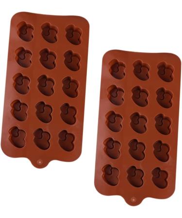 Milisten 4 Pcs Biscuit Mold Small Roasting Pan Cartoon Chocolate Molds Silicone Chocolate Trays Dessert Mould Silicone Jelly Silicone Molds for Baking Ice Pop Molds Child Candy Die Plate - Buy Online on GoSupps.com