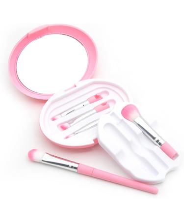 Baluue 1 Set 5 Pcs Eye Brush Makeup Brush Kit Cosmetic Tool Beauty Kit Makeup Eyeshadow Pink - Buy Online on GoSupps.com
