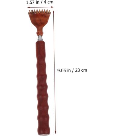 Minkissy 2pcs Wooden Claw Neck Massagers & Facial Scraper | Portable Stretch Tickle Tools for Body & Back International Shipping Available - Buy Online on GoSupps.com