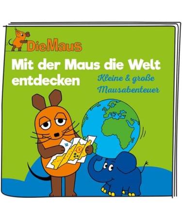 Tonies Mouse Figure for Toniebox - Discovering the World | Children's Radio Play & Songs | Perfect for Ages 3+ - Buy Online on GoSupps.com