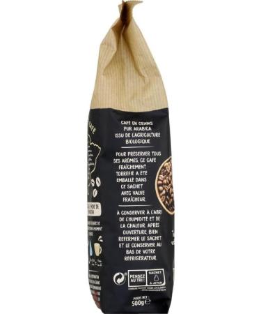  G n rique Naturela 100% Organic Arabica Coffee Grain 500G - Soft and Full Bodied Organic Coffee | 500g | Ideal for Organic Coffee Lovers | Discover Naturela Quality - Pack of 3 - Buy Online on GoSupps.com