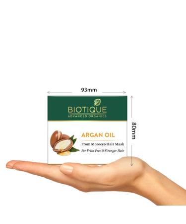 Argan Oil Hair Mask from Morocco - Frizz-Free & Stronger Hair | 175g Moisturizing Treatment - Buy Online on GoSupps.com
