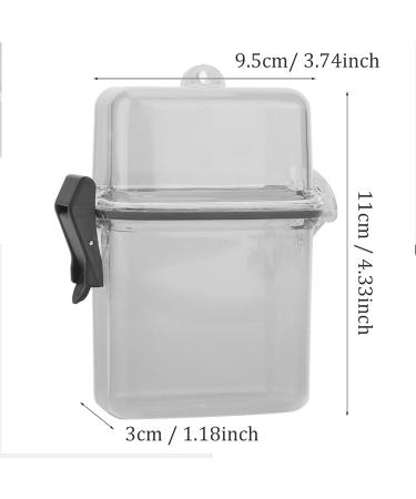 Keenso Diving Seal Box - Waterproof Plastic Dry Box for Underwater Diving - Transparent with Rope Hook - Gray - Buy Online on GoSupps.com