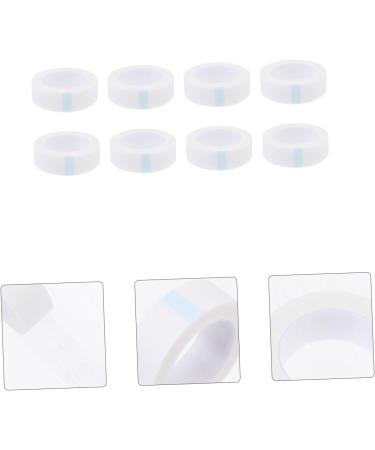 FOMIYES 8 Rolls Eyelash Tape Lash Extension Supplies White Lash Tape Eye Skin Tape Eyelash Grafting Tape Breathable Tape Under Eye Non-woven Fabric Hand Torn Cloth Belt 4X4X2.5CM White 02 - Buy Online on GoSupps.com
