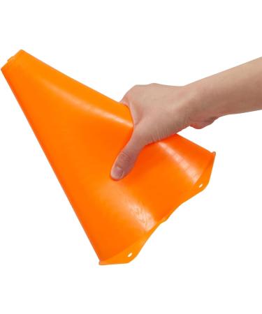 Orange Plastic Cones for Speed & Agility Training (9 In, 20 Pack) - Sports Equipment - Buy Online on GoSupps.com