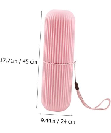 Frcolor 8 Pieces Toothbrush Holder Set - Portable Travel Storage Box for Toothbrush & Toothpaste - Essential Body Care Accessories - Buy Online on GoSupps.com