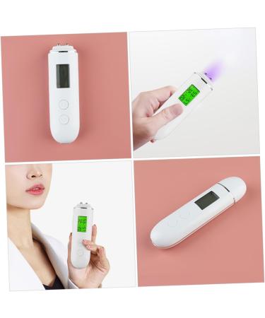 DRESSOOS Skin Tester Facial Tester Skin Hydration Meter Hydration Monitor Skin Analyzer Plastic Shell White - Buy Online on GoSupps.com