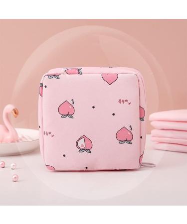 2 Pcs Period Pouch Sanitary Napkin & Tampon Storage Bag - Menstrual Cup Organizer - Buy Online on GoSupps.com