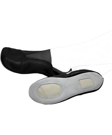 Kids Gymnastic Shoes - Goat Leather Trampoline & Tumbling Shoes | Slip-on Rubber Sole | Sizes 4 Big Kid | Agility Gymnastics Footwear - Buy Online on GoSupps.com