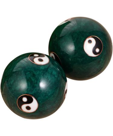 Fomiyes Spiky Massage Balls - 2 Pairs Gemstone Baoding Balls for Hand Training & Body Massage | International Shipping - Buy Online on GoSupps.com