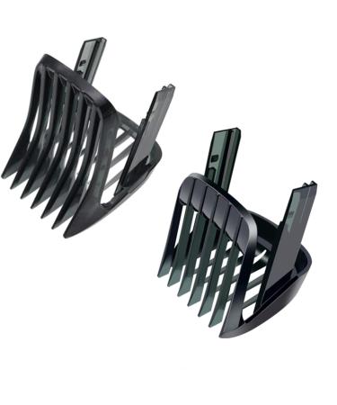WuYan 2pcs Attachment Beard Comb Compatible with Philips Hair Clipper HC3400 HC3410 HC3420 HC3422 HC3426 HC5410 HC5440 HC5442 HC5446 HC5447 HC5450 7452
