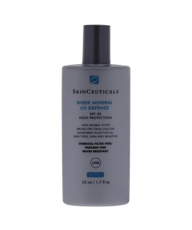 Skinceuticals Protect Sheer Mineral UV Defense SPF 50 - Lightweight Sunscreen for All Skin Types (50ml) - Shop Internationally - Buy Online on GoSupps.com