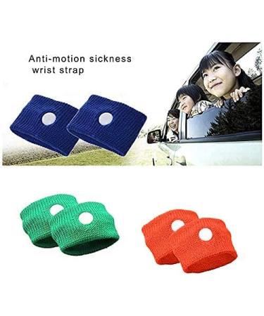 ETRONG 8 Pairs Travel Sickness Bands for Adult & Children - Natural Acupressure Anti Nausea Wristbands Bracelet - Pregnancy/Sea/Car/Flying - 16 Count - Buy Online on GoSupps.com