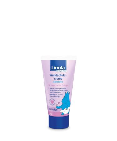 Linola Baby & Child sensitive diaper rash cream - 50 ml - For the diaper area | Protects delicate baby skin from irritation and sore skin