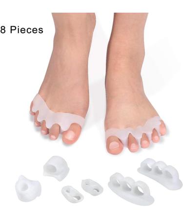 Leaf Iron Separator for Toe Pain Relief | 18x12x4 Hammer Toe Smooth Iron | Spacers for Hallux Valgus Crooked & Overlapping Toes - Buy Online on GoSupps.com