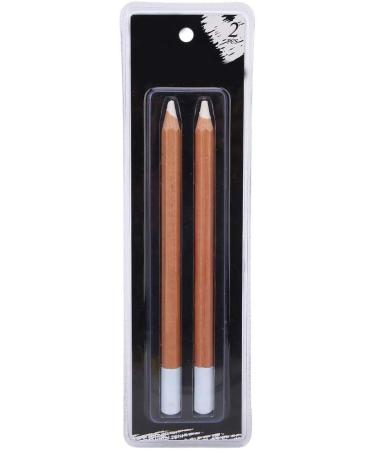 Professional White Coal Sketch Pencils - 2PC Set for Artists | Premium Drawing Supplies & Stationery - Buy Online on GoSupps.com