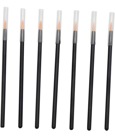 NOLITOY 100pcs Eyeliner Fine Line Brush Lip Liner Marker Lip Makeup Cosmetics Brush Makeup Brush With Hat - Buy Online on GoSupps.com