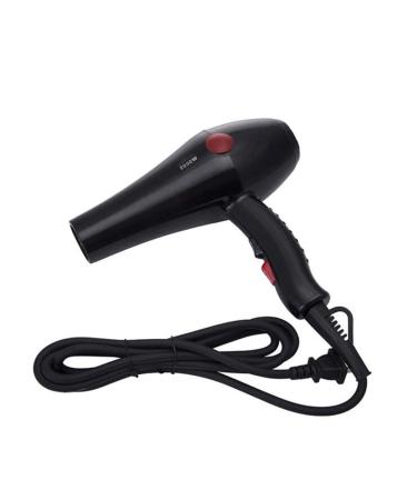 2200W Hair Dryer with Diffuser Powerful Hairdryer Fast Drying Blow Hair-Dryer Powerful AC Motor Fast Drying 2 Speed and 3 Heat Cold Shot Button Long Cable Light Quiet for Women Men Black Small Gift