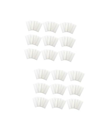 Beaupretty 90 Sheets Big Eye Eyelid Double Stick Tape Makeup Stickers Clear Tape Fiber Lace Eyelid Tape Eyelid Stickers Invisible Tape Makeup Tape Man White Make up Beauty Stickers