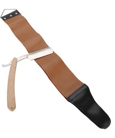Razor Set for Men - 3-Part Hand Razing Brush Wood & Stainless Steel Beard Knife with Extra Sharp Blades | Perfect Shaving for All Ages - Buy Online on GoSupps.com